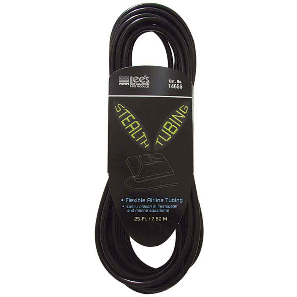 Stealth Airline Tubing Shiny Black 25 ft.