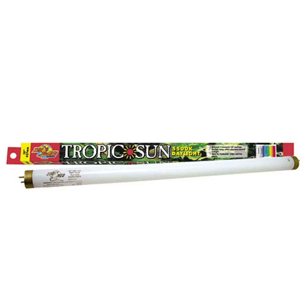 Zoo Med - Tropic Sun T8 Daylight 5500 Lamp 24in | thatpetplace.com