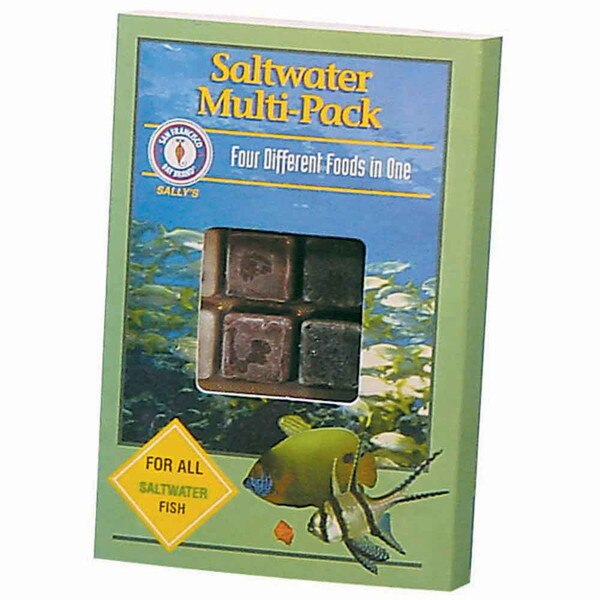 Saltwater Multipack - Cubes - 3.5 oz. - Frozen | thatpetplace.com