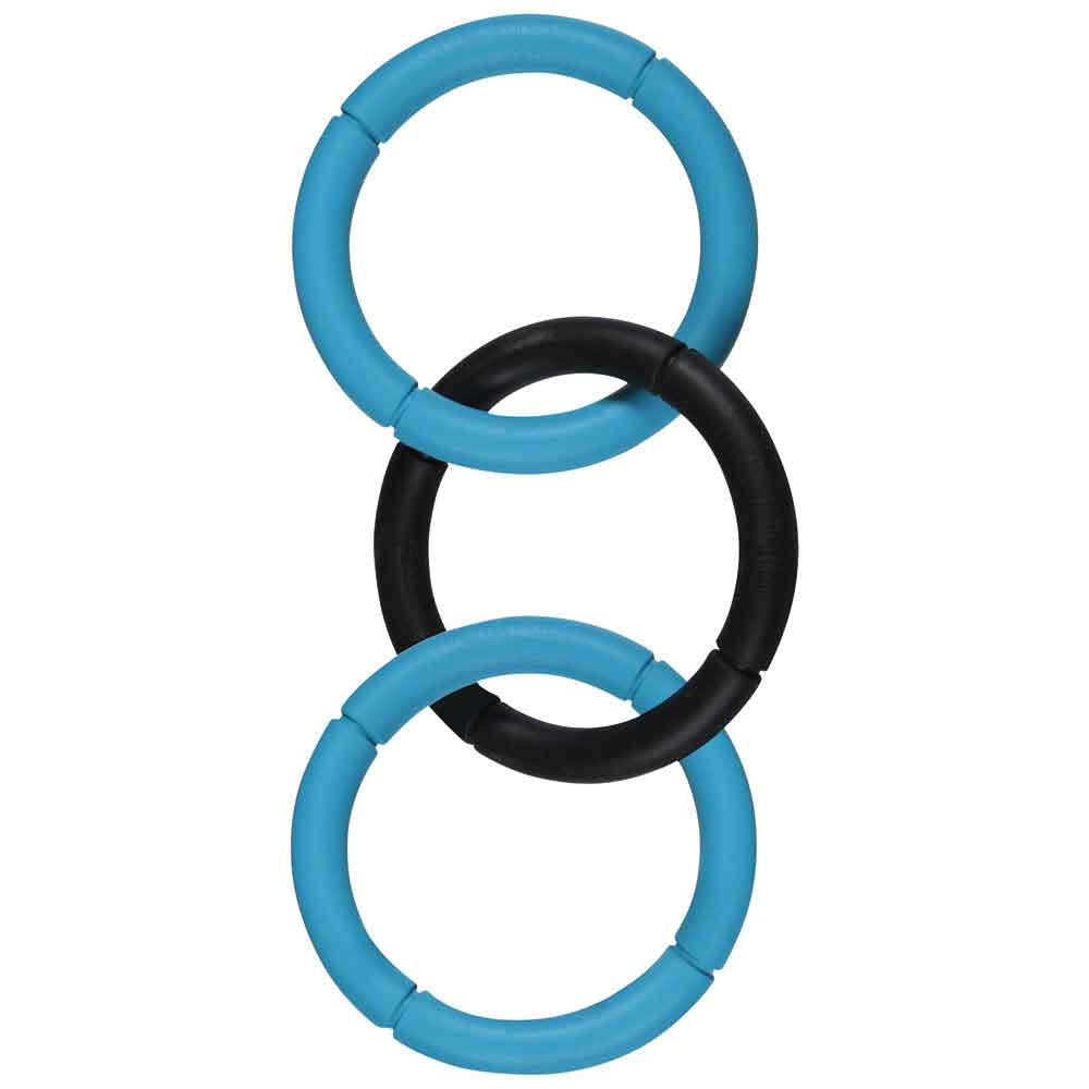 Invincible Chains Dog Toy 3 Large Rings 15 in.