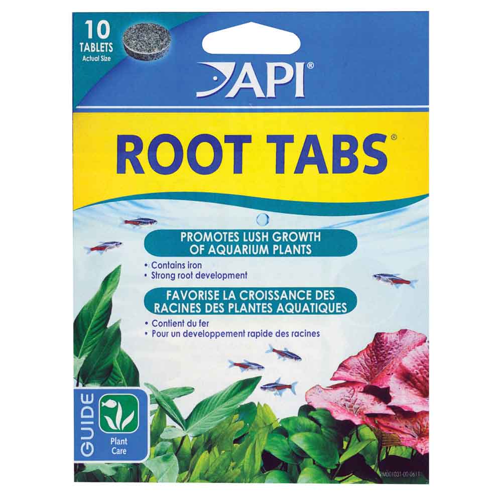 Mars Fishcare API Root Tabs Aquarium Plant Fertilizer - 10 pack