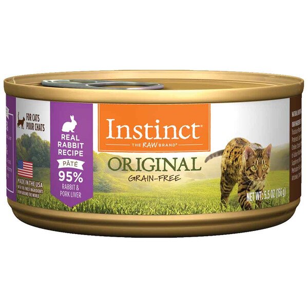 Nature's Variety Instinct Cat Food Rabbit 5.5 oz