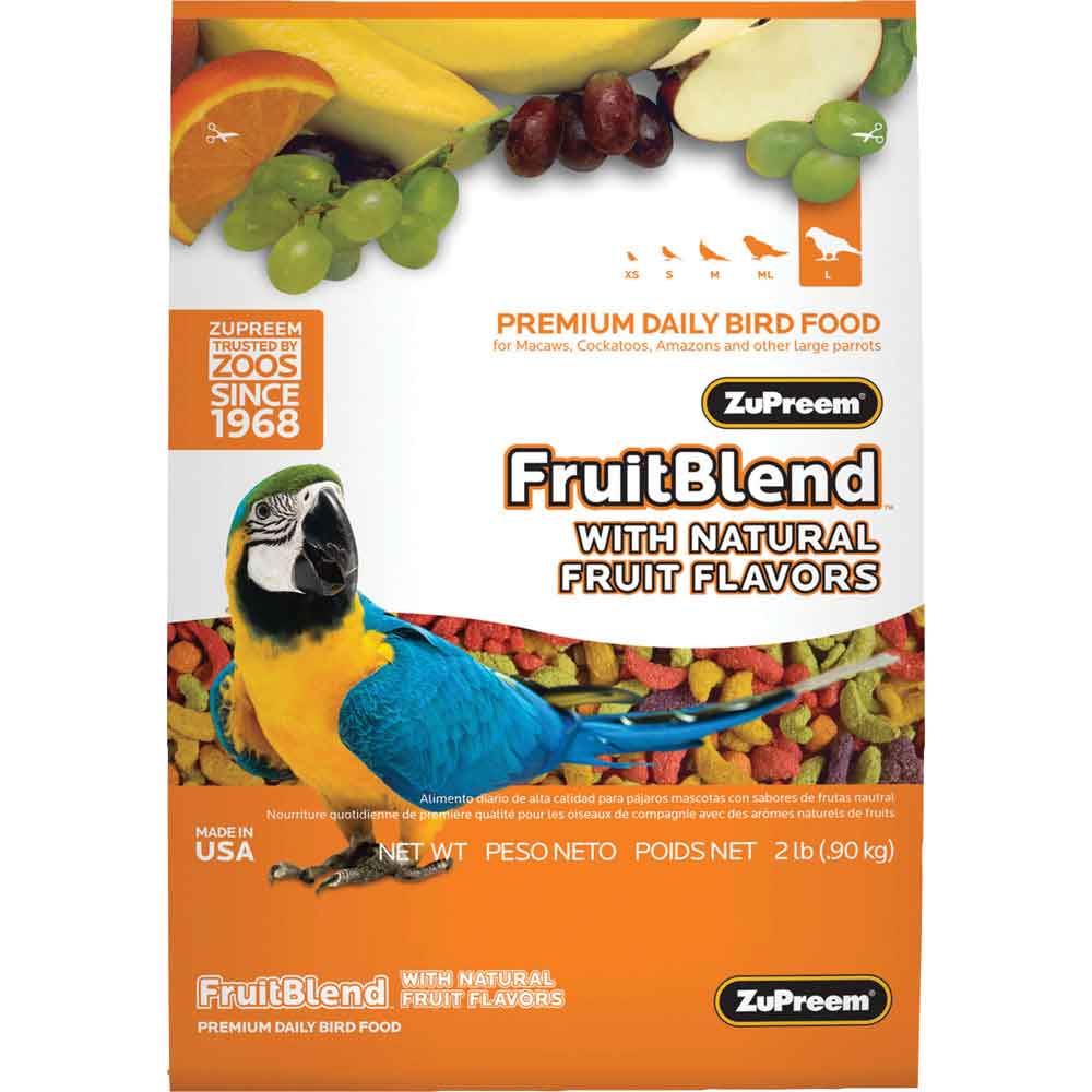 Zupreem - FruitBlend Flavor - Large Bird - 2 lb