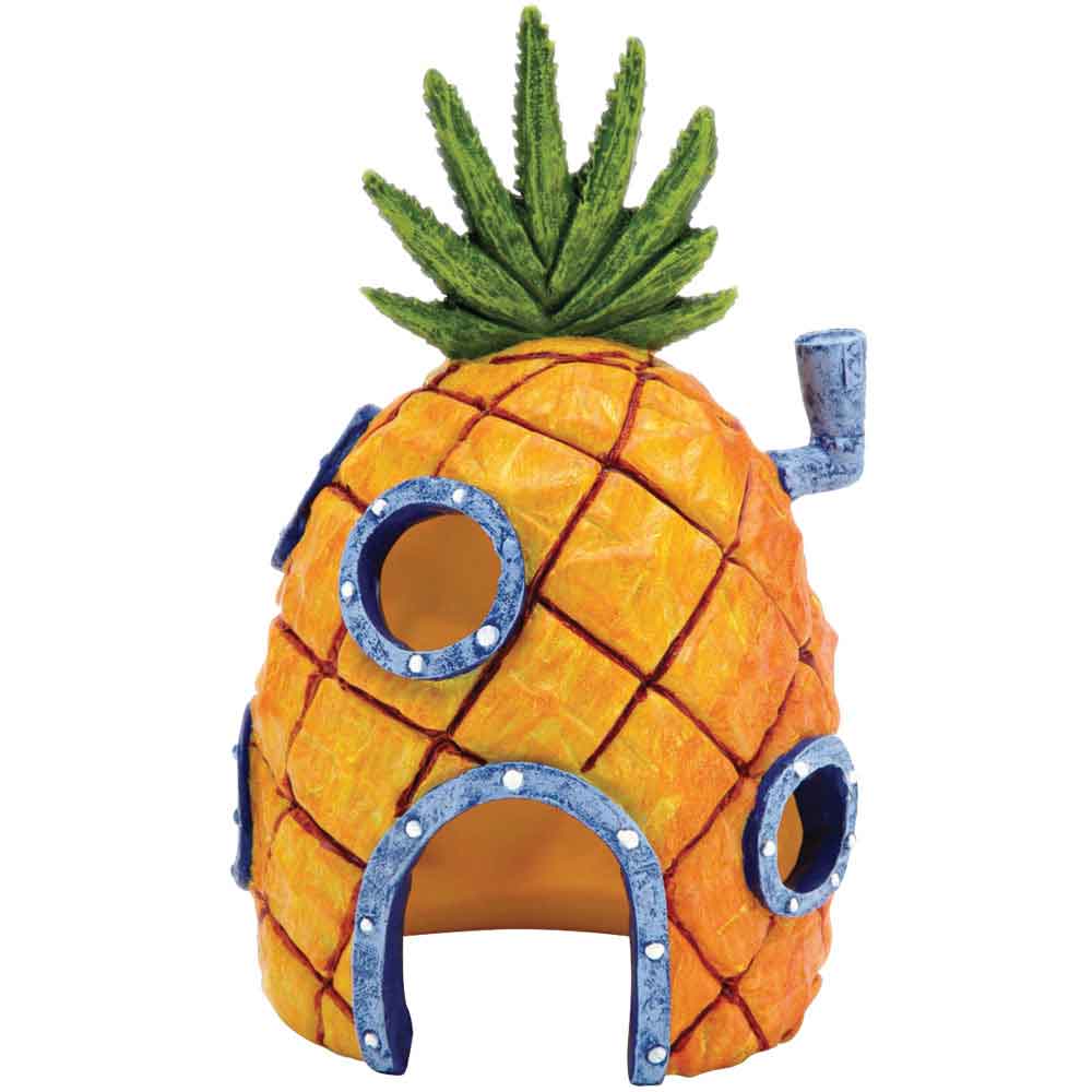 Pineapple House Sponge Bob Aquarium Ornament 6 In