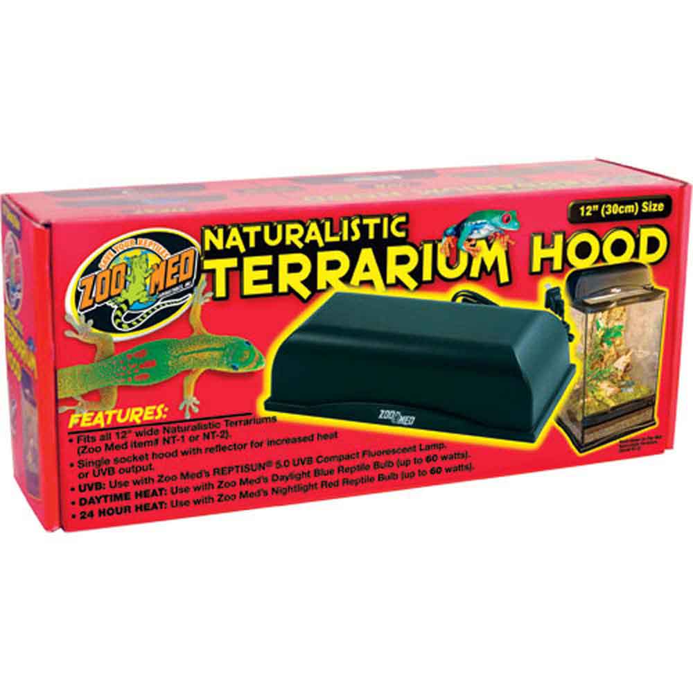 Zoo Med - Naturalistic Terrarium Hood 12in | thatpetplace.com