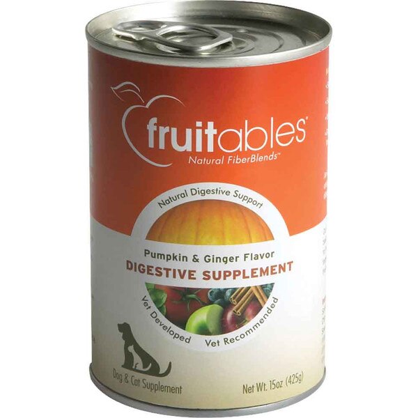 Fruitables Pumpkn Digest Supplement for Dogs & Cats 15oz