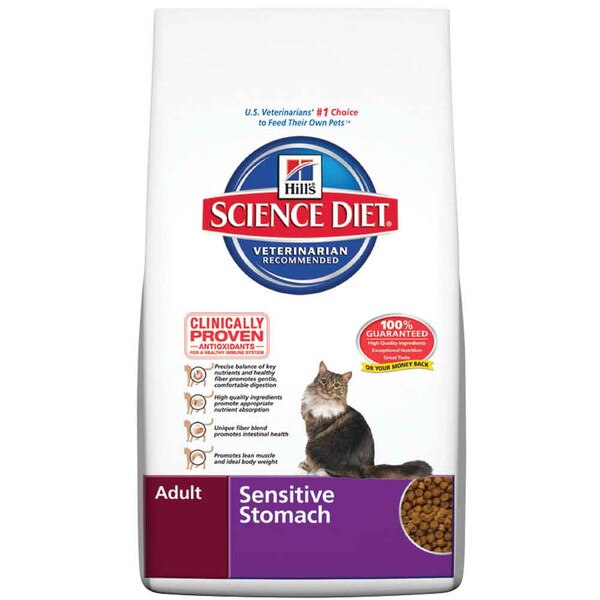 Hill's Sensitive Stomach & Skin Cat Food 7 lb.