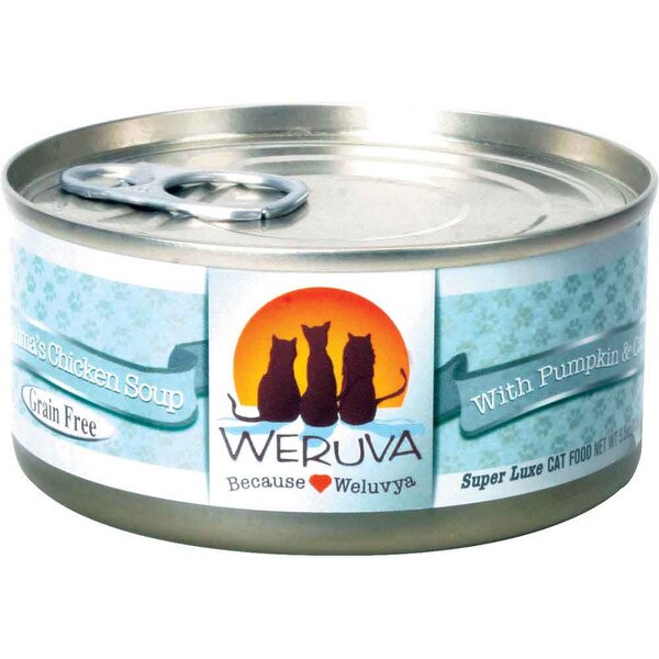 Weruva Grandma's Chicken Soup Cat Food 5.5 oz. can
