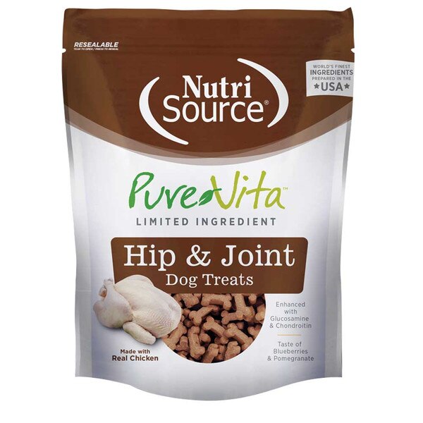 Nutrisource Pure Vita Treats Hip and Joint 6 oz.