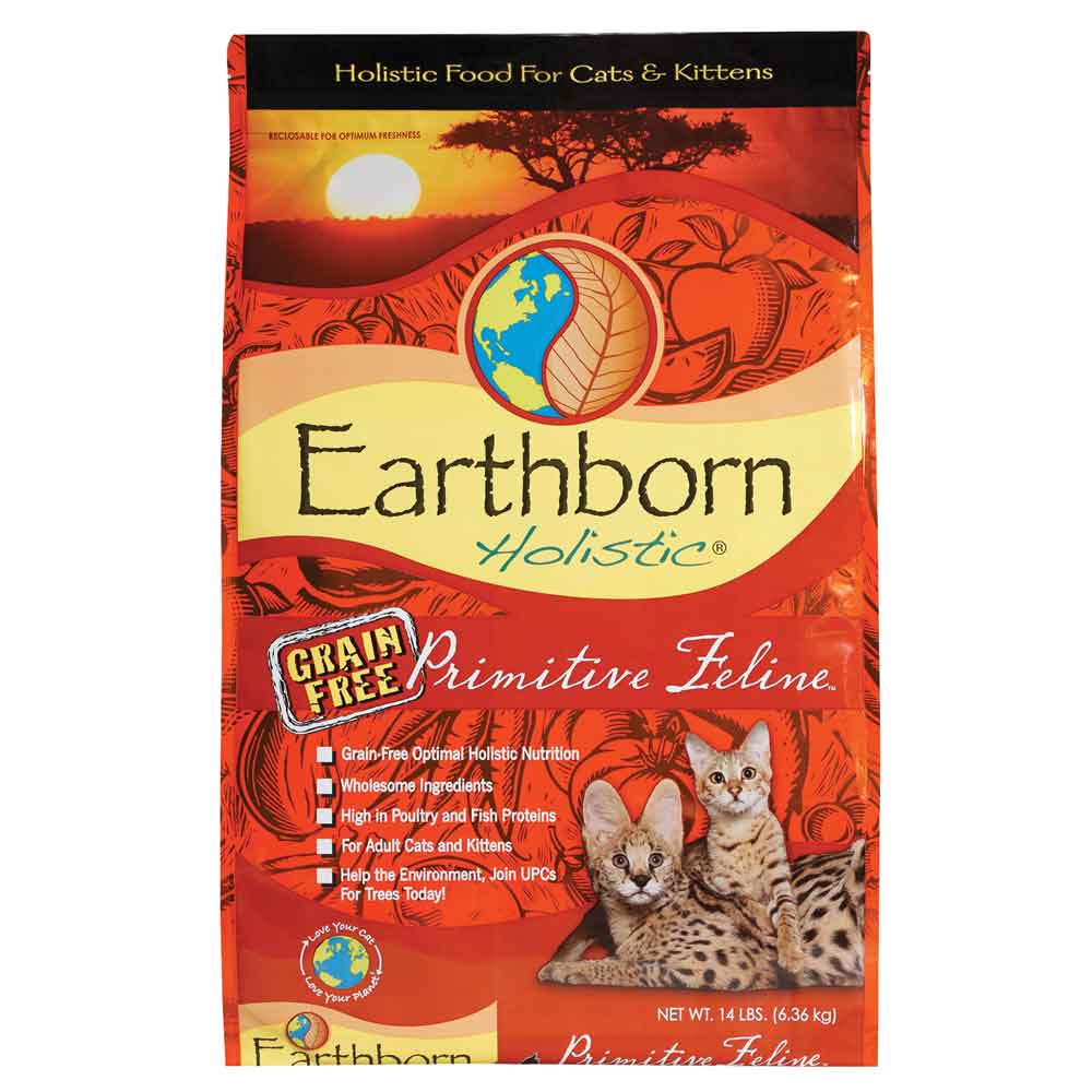 Earthborn Feline Primitive Cat Food 14 lb.