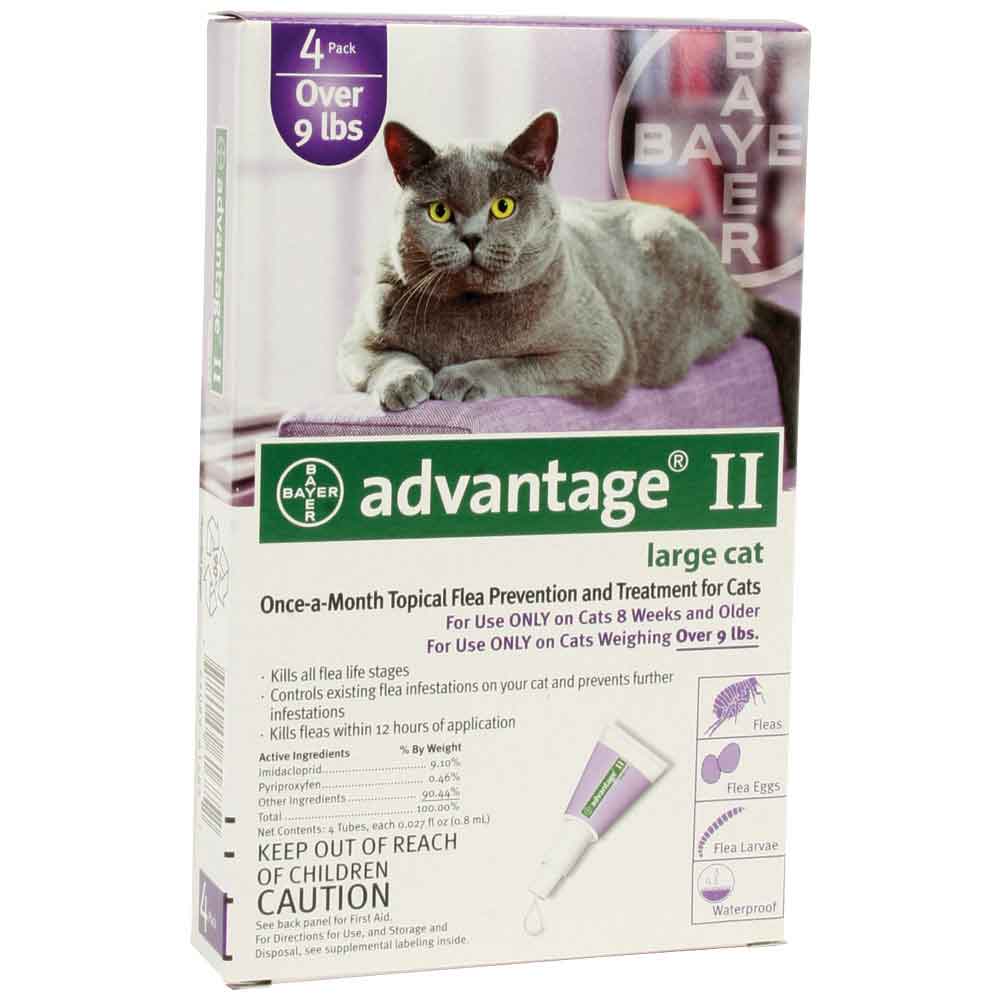 Advantage II for Cats and Kittens Purple