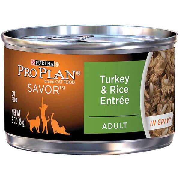 Pro Plan Turkey & Rice Cat Food 3 oz.