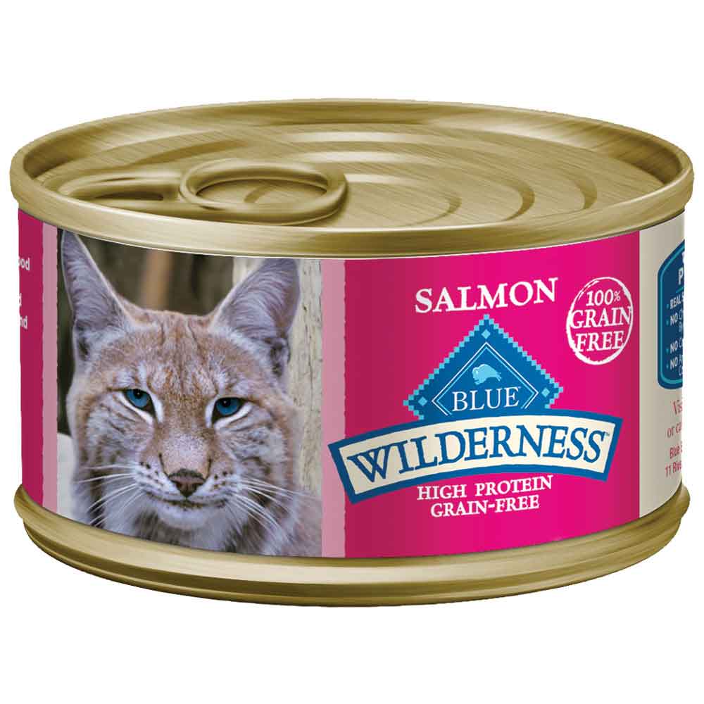 Blue Buffalo Wilderness Cat Food Salmon 3 oz.