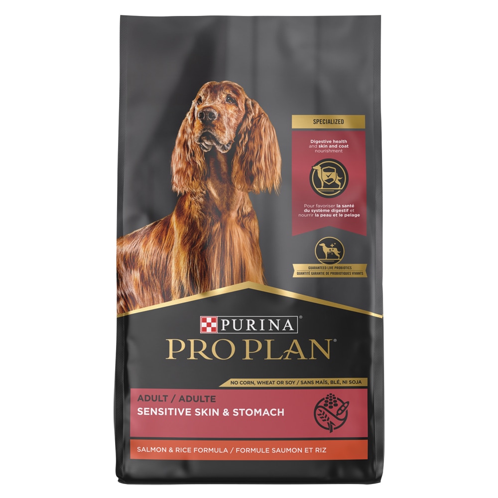 Purina - Pro Plan Sens. Skin/Stomach Slmn/Rice Dog Food 30lb