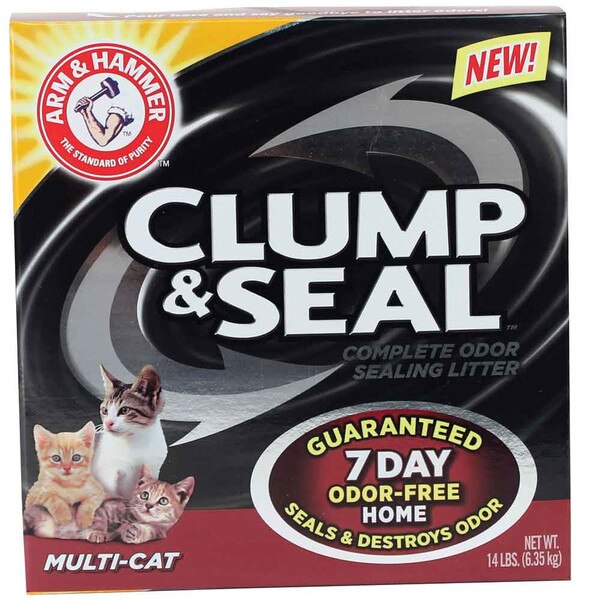 Arm & Hammer Clump and Seal MultiCat Litter 14 lb.