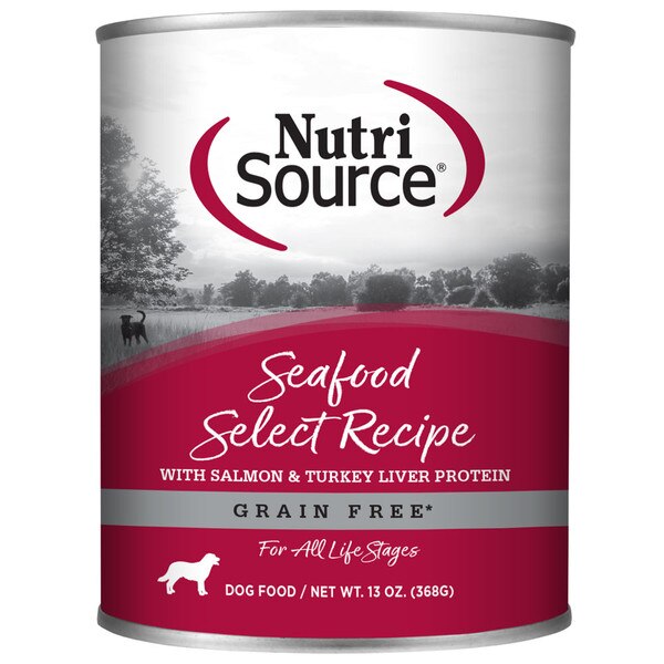 Nutrisource Grain Free Canned Dog FoodSeafood Select13oz