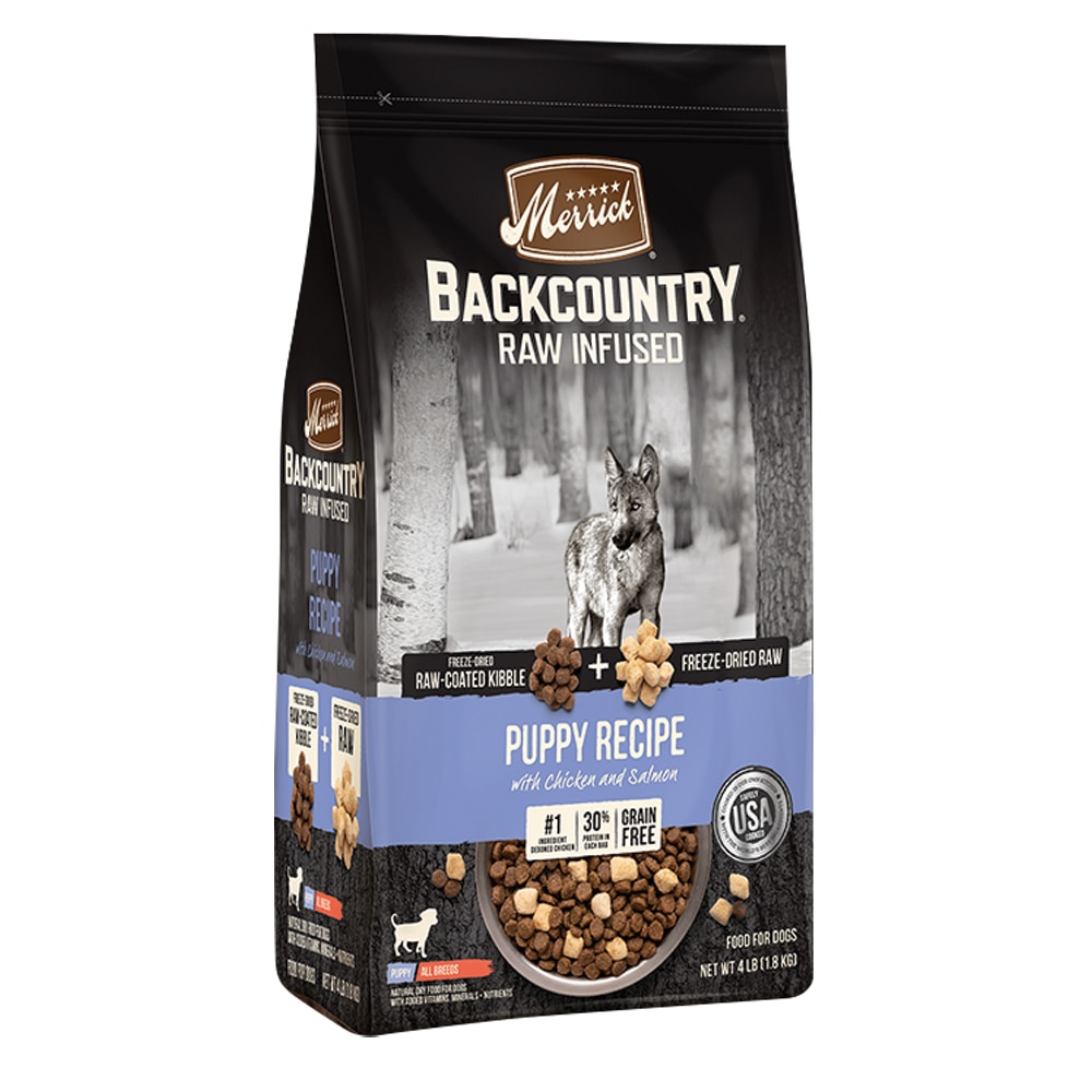 Merrick Dog Food Backcountry Dry GF Puppy Recipe 20 lb