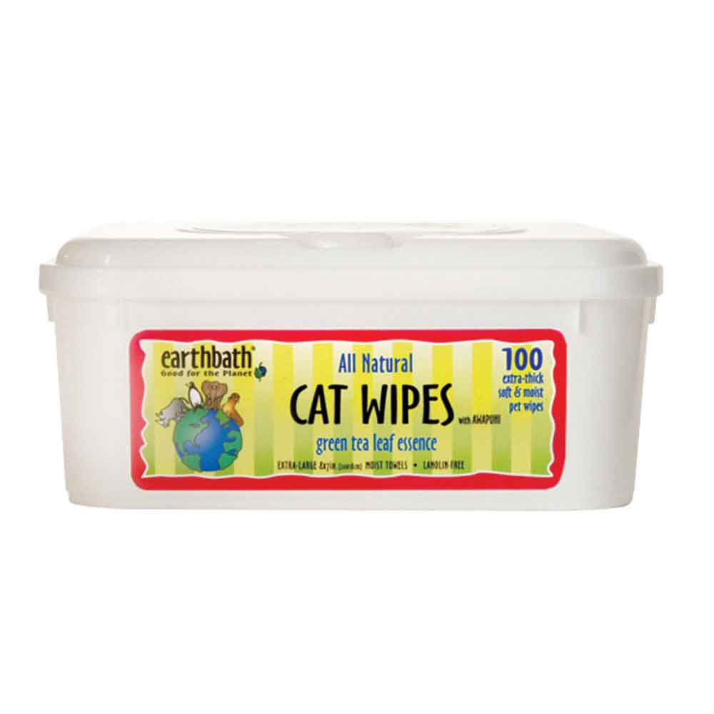 Earthbath All Natural Cat Wipes 100 ct.