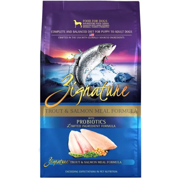 Zignature Dog Food Trout & Salmon 25 lb.