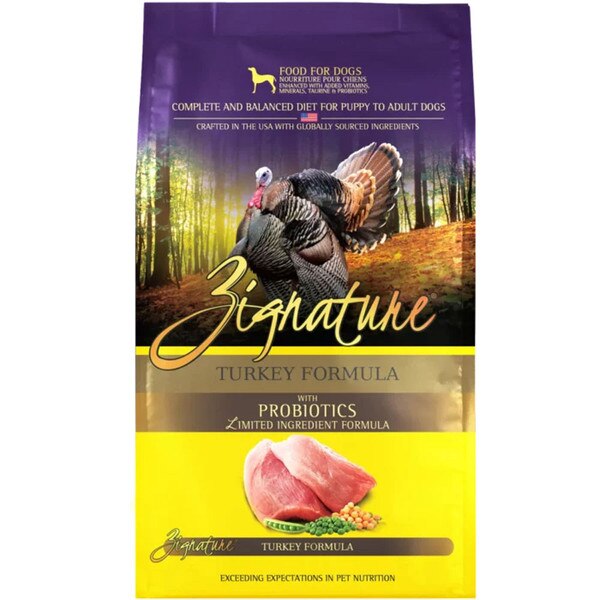 Zignature Dog Food Turkey 25 lb.