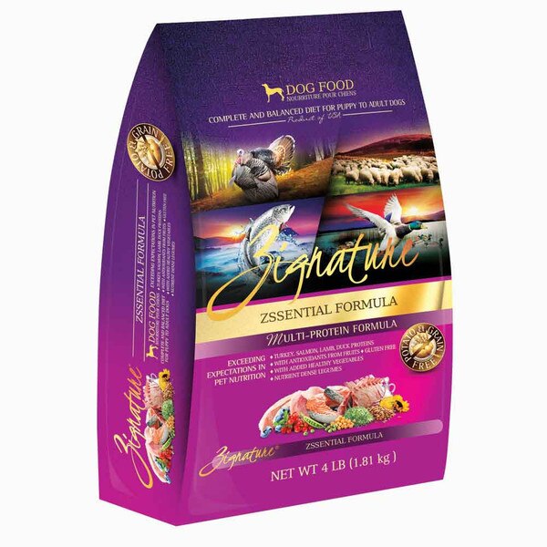 Zignature Dog Food Zssential 4 lb.