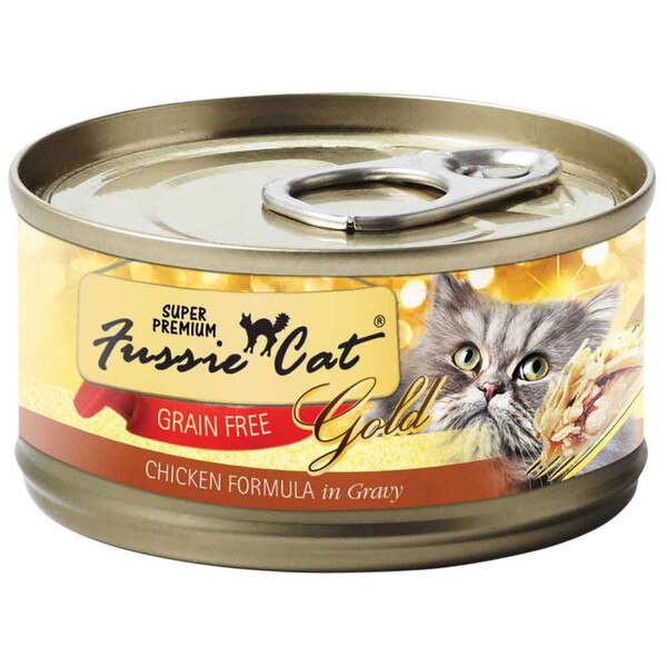 Fussie Cat Super Premium Chicken in Gravy Cat Food 2.82 oz