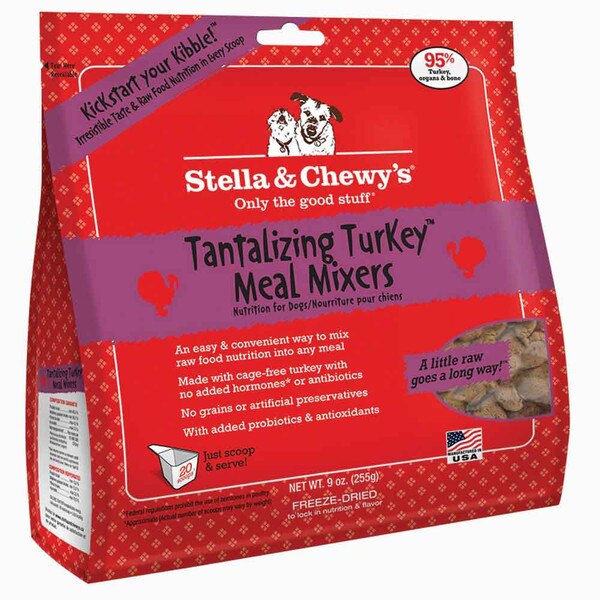 Stella & Chewy's FD Mixers for DogsTurkey 9 oz.