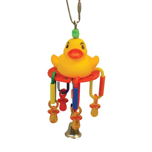 Happy Beak Bird Toy Lucky Rubber Ducky