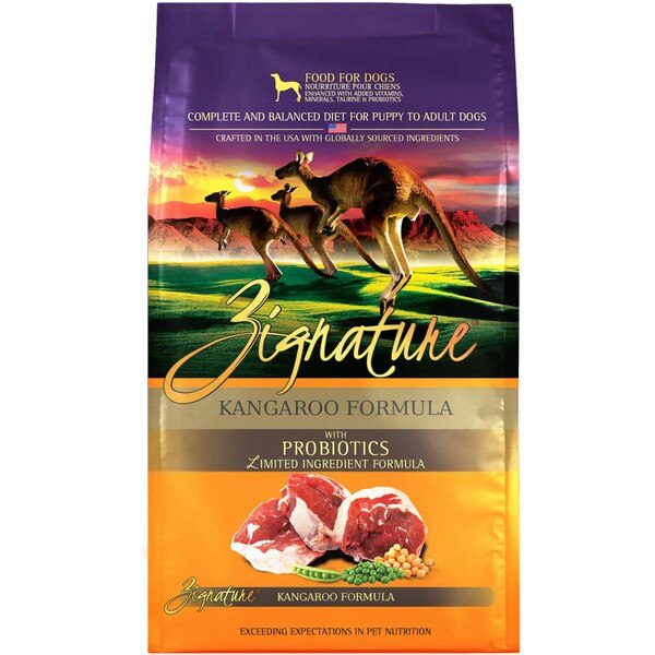 Zignature Dog Food Kangaroo 25 lb