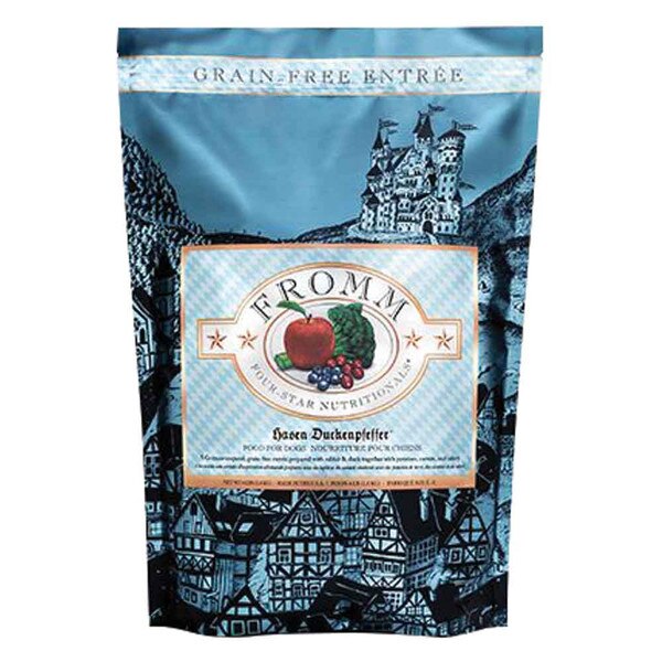 Fromm FourStar Dog Food Grain Free Hasen Duckenpfeffer 4 lb