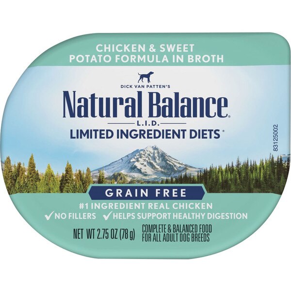 Natural Balance - LID Dog - Chkn & Swt Pot - 2.75oz ...