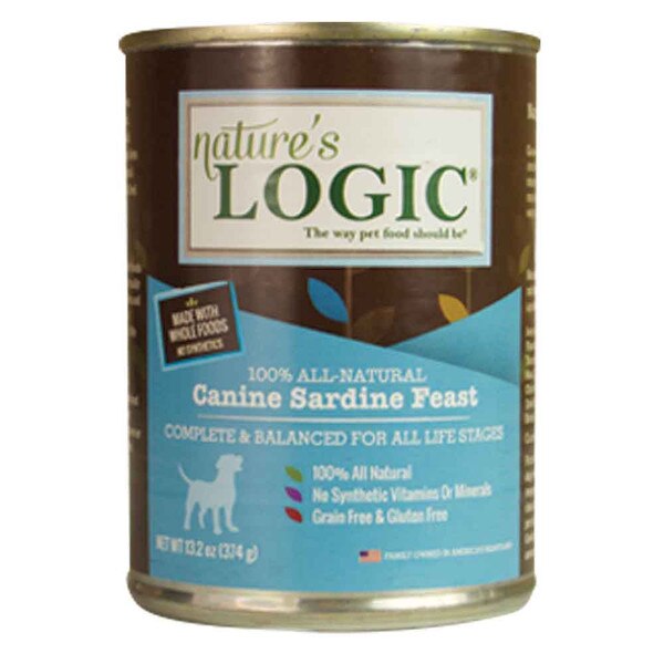 Nature's Logic Sardine Dog Food 13.2oz Can