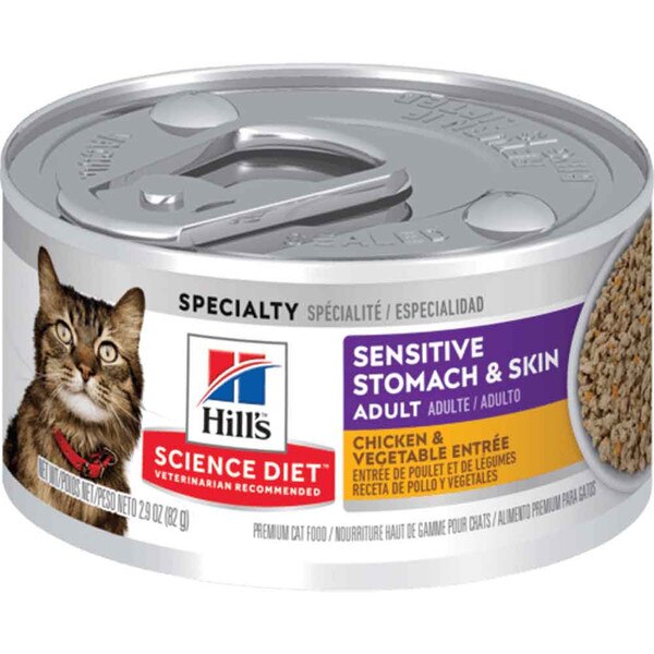 Science Diet Sensitive Stomach Cat Food Chicken 2.9 oz