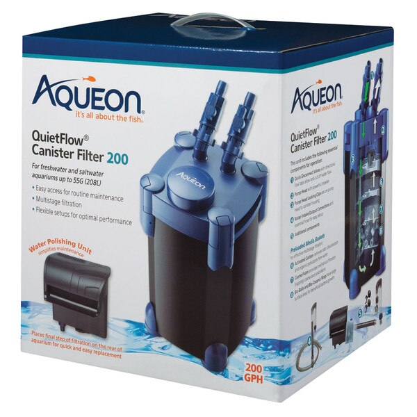 Aqueon Quietflow Canister Filter 55 Gal