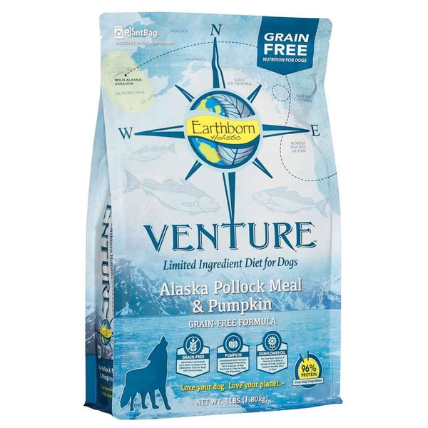 Venture Dog Food - Pollock & Pumpkin - 4 lb | ThatPetPlace.com