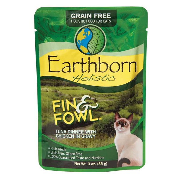 Earthborn Fin & Fowl Tuna Cat Food 3 oz