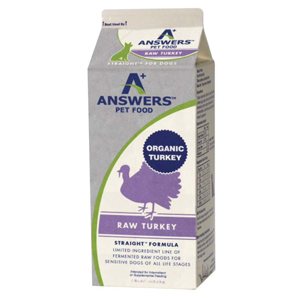 Straight Answers Dog Food Turkey 4 lb