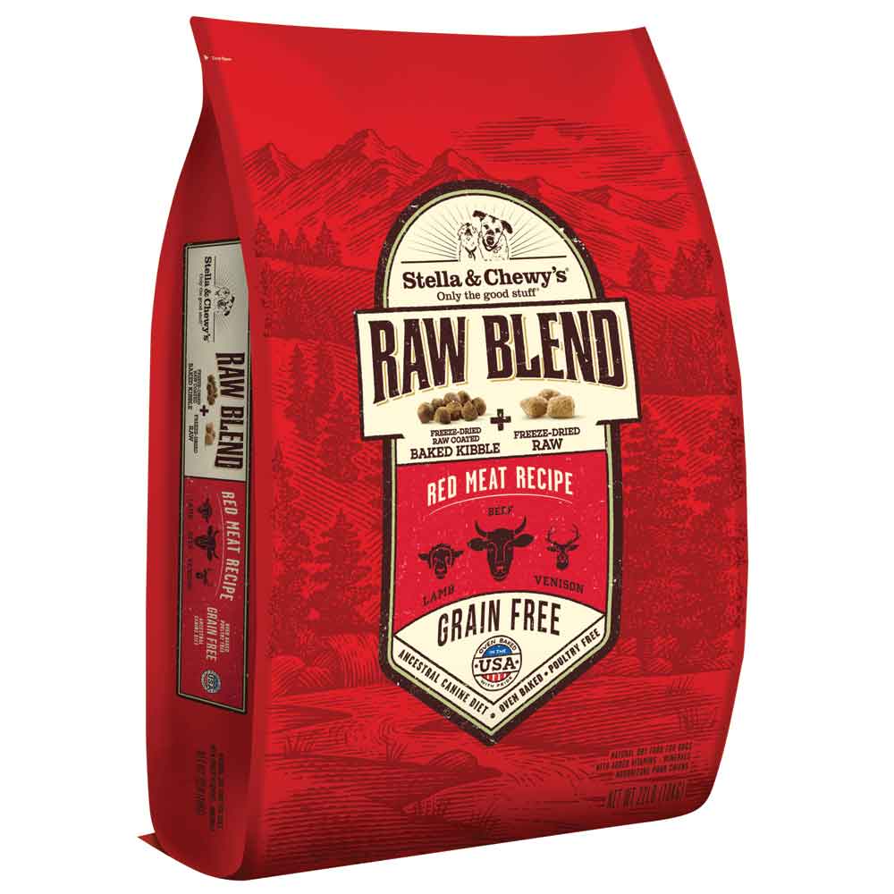 Stella & Chewy's Raw Blend Dog Food Red Meat 22 lb