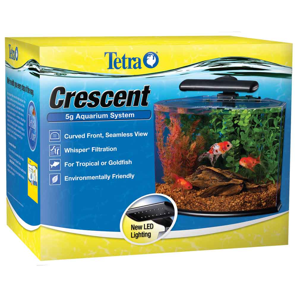 tetra 5 gallon led aquarium kit