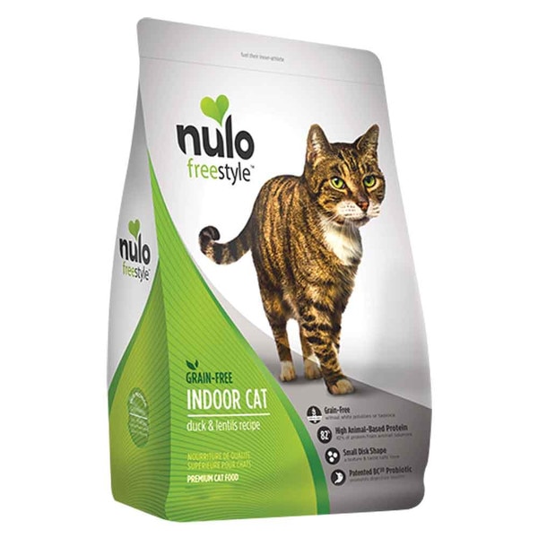 Nulo Freestyle Cat Food - Indoor - Duck & Lentils - 12 lb