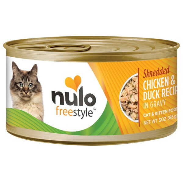 Nulo Freestyle Cat Food Chicken & Duck Shredded 3 oz