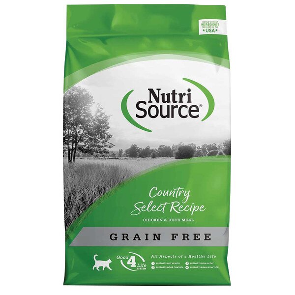 Nutrisource Cat Food GF Country Select Entree 15 lb