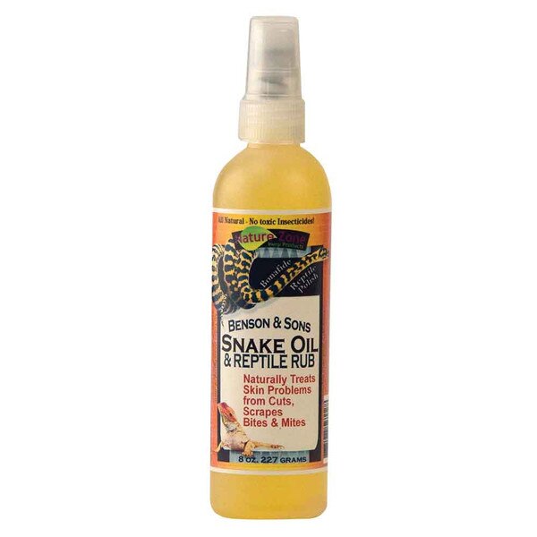 Nature Zone Benson & Sons Snake Oil & Reptile Rub 8 oz