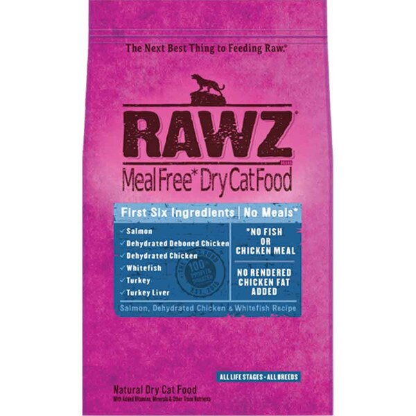 Rawz Cat Food Salmon, Chicken & Whitefish 1.75 lb