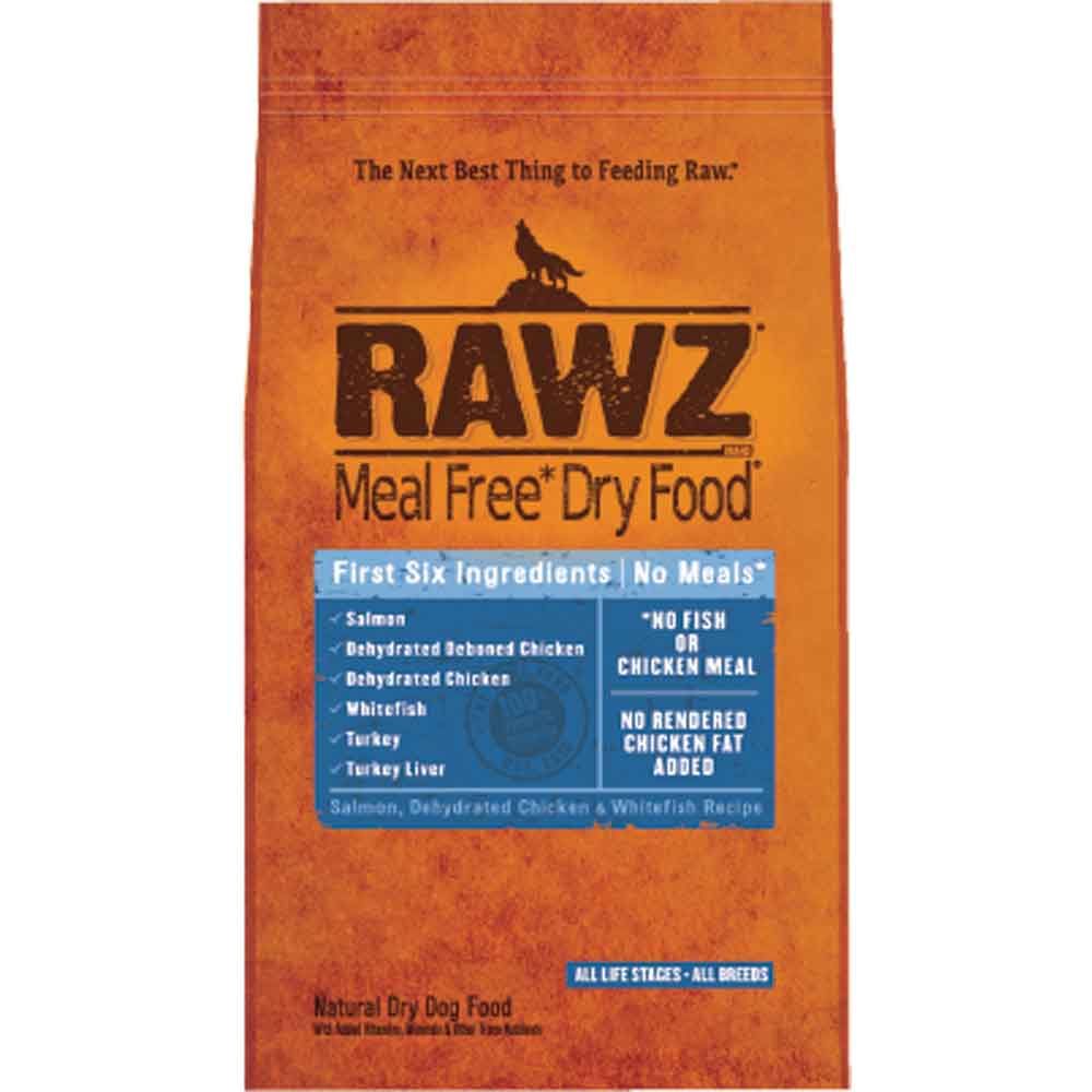 Rawz Dog Food Salmon, Chicken & Whitefish 3.5 lb