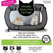 Necoichi Portable Stress Free Cat Cage Thatpetplace Com