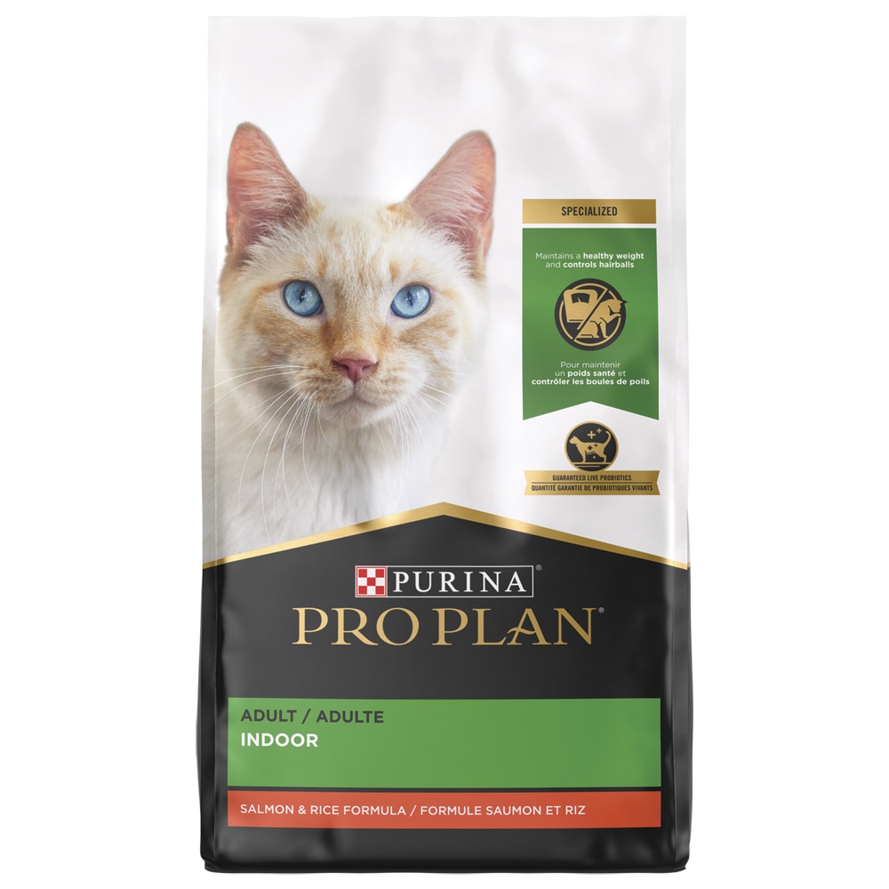 Pro Plan Indoor Adult Cat Food Salmon & Rice 7 lb.