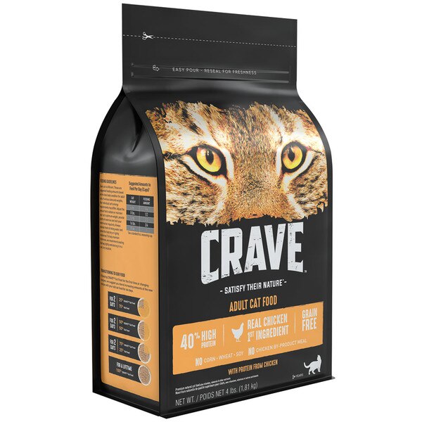 Crave Dry Cat Food Chicken 4lb