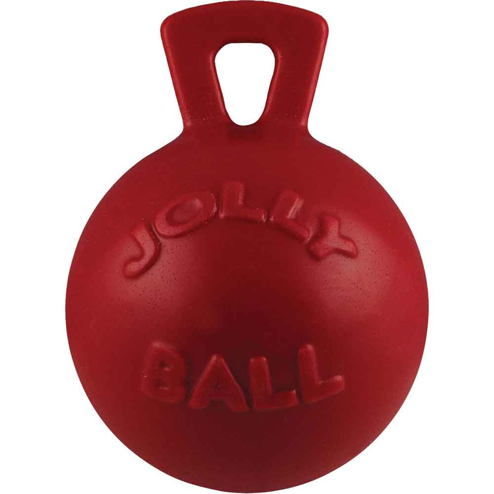 Jolly Pets Tug N Toss Ball Red Large 8 inch
