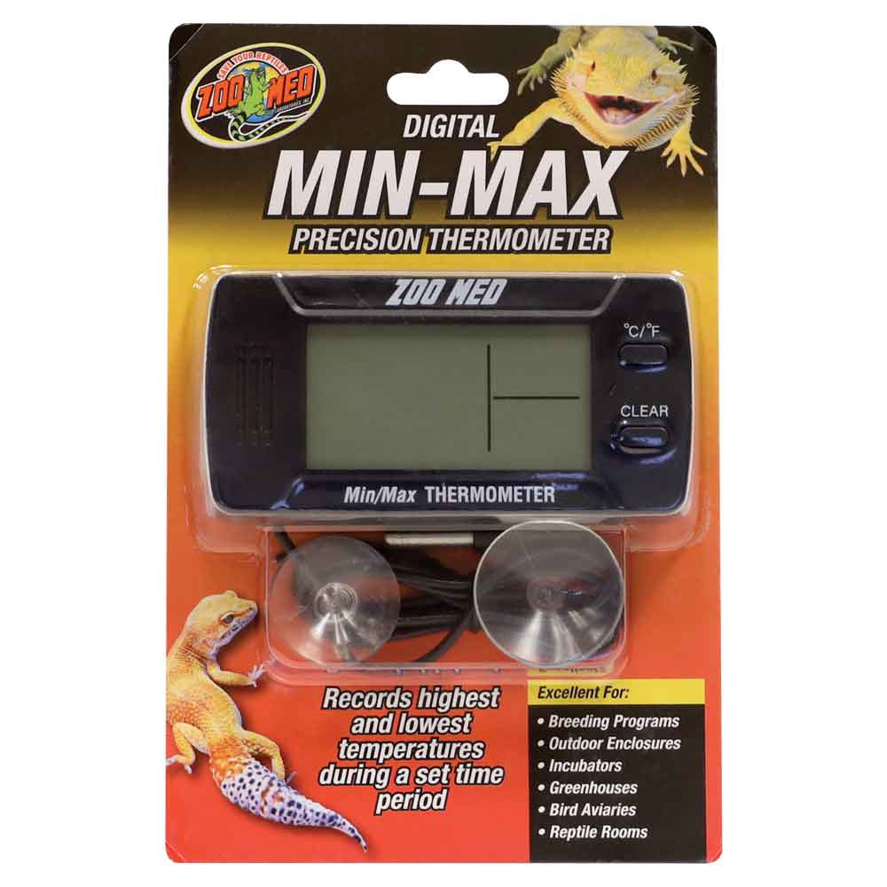 Zoo Med - Digital Min-Max Precision Thermometer | thatpetplace.com